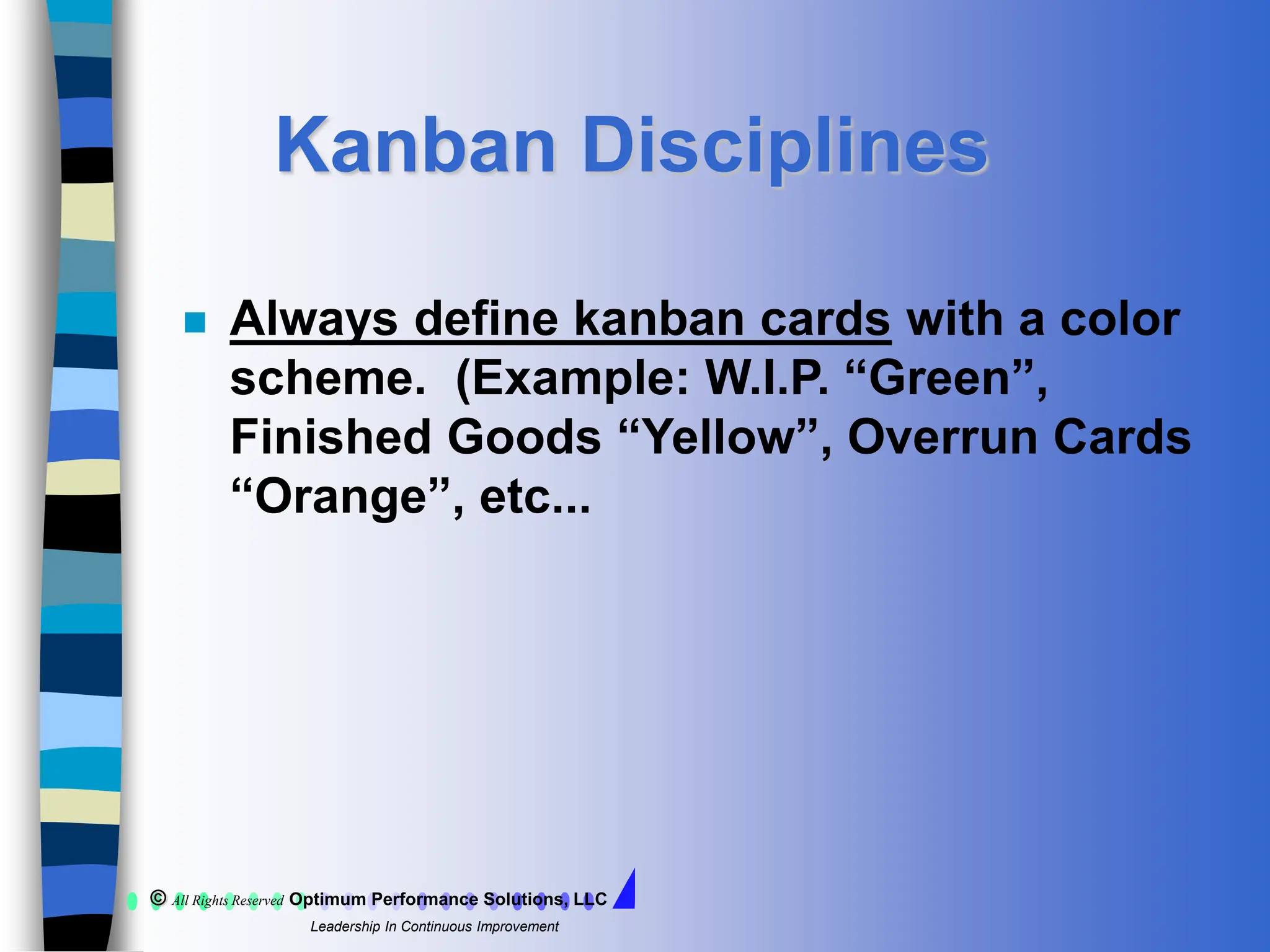 Kanban System for Effective Just in Time Manufacturing | PPT