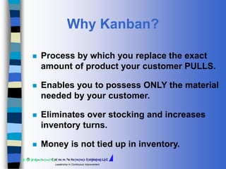 Kanban System for Effective Just in Time Manufacturing | PPT
