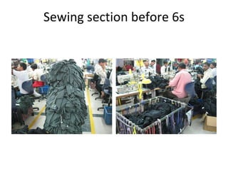 Sewing section before 6s 