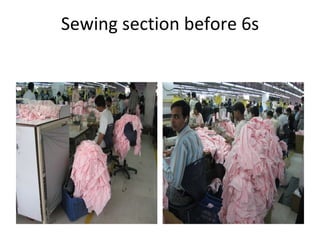 Sewing section before 6s 