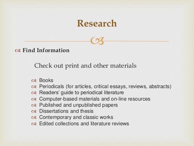 Web design research papers