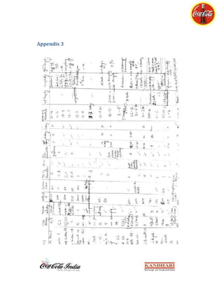 Coca-Cola Summer Internship Report