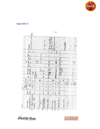 Coca-Cola Summer Internship Report