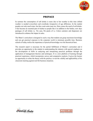 : Nestle does not give that tough a competition to Coca-Cola as it mainly deals with milk products, Baby foods and Chocolates. But the iced tea that is Nestea which has been introduced into the market by Nestle provides a considerable amount of competition to the products of the Company. Iced tea is one of the closest substitutes to the Colas as it is a thirst quencher and it is healthier when compared to fizz drinks. The flavored milk products also have become substitutes to the products of the company due to growing health awareness among people. 
