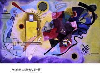 Amarillo, azul y rojo (1925) 