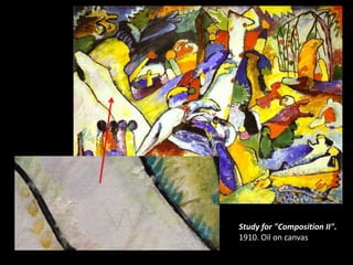 Study for "Composition II".
1910. Oil on canvas
 