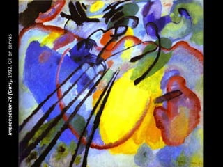 Improvisation 26 (Oars). 1912. Oil on canvas
 