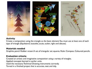 Triangles in works of art | PDF