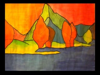 Kandinsky inspired landscape