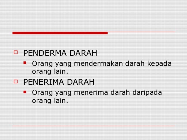 Komposisi darah dan fungsinya