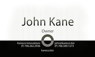 Kaneco Business Card