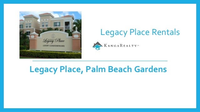 Legacy Place Rentals Palm Beach Gardens Fl