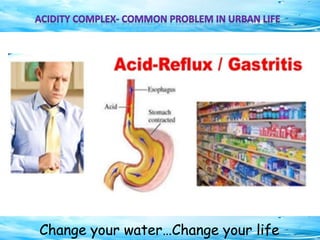 Change your water…Change your life
 