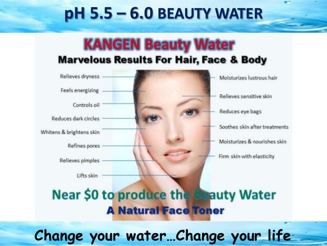 kangen 6.0 beauty water