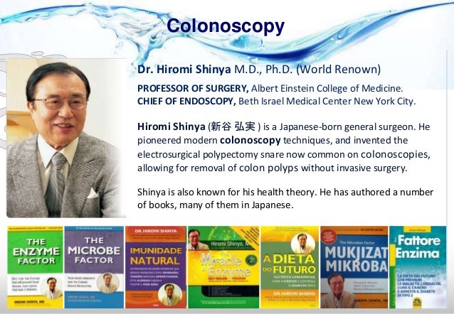 kangen water colon cancer