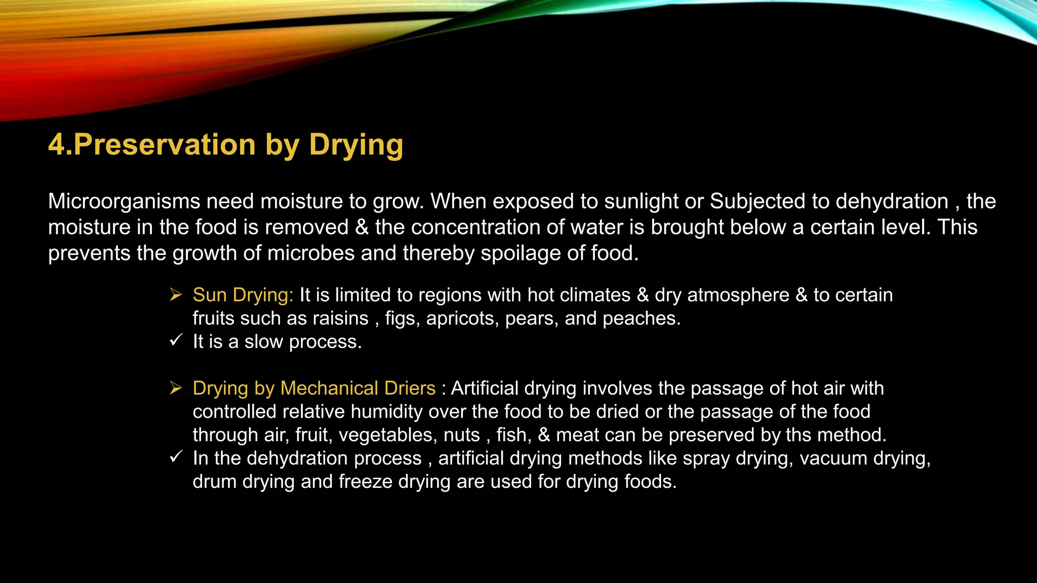 METHODS OF FOOD PRESERVATIONS FOOD SAFETY ISSUES | PPTX