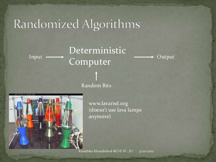 Randomized Algorithm image.