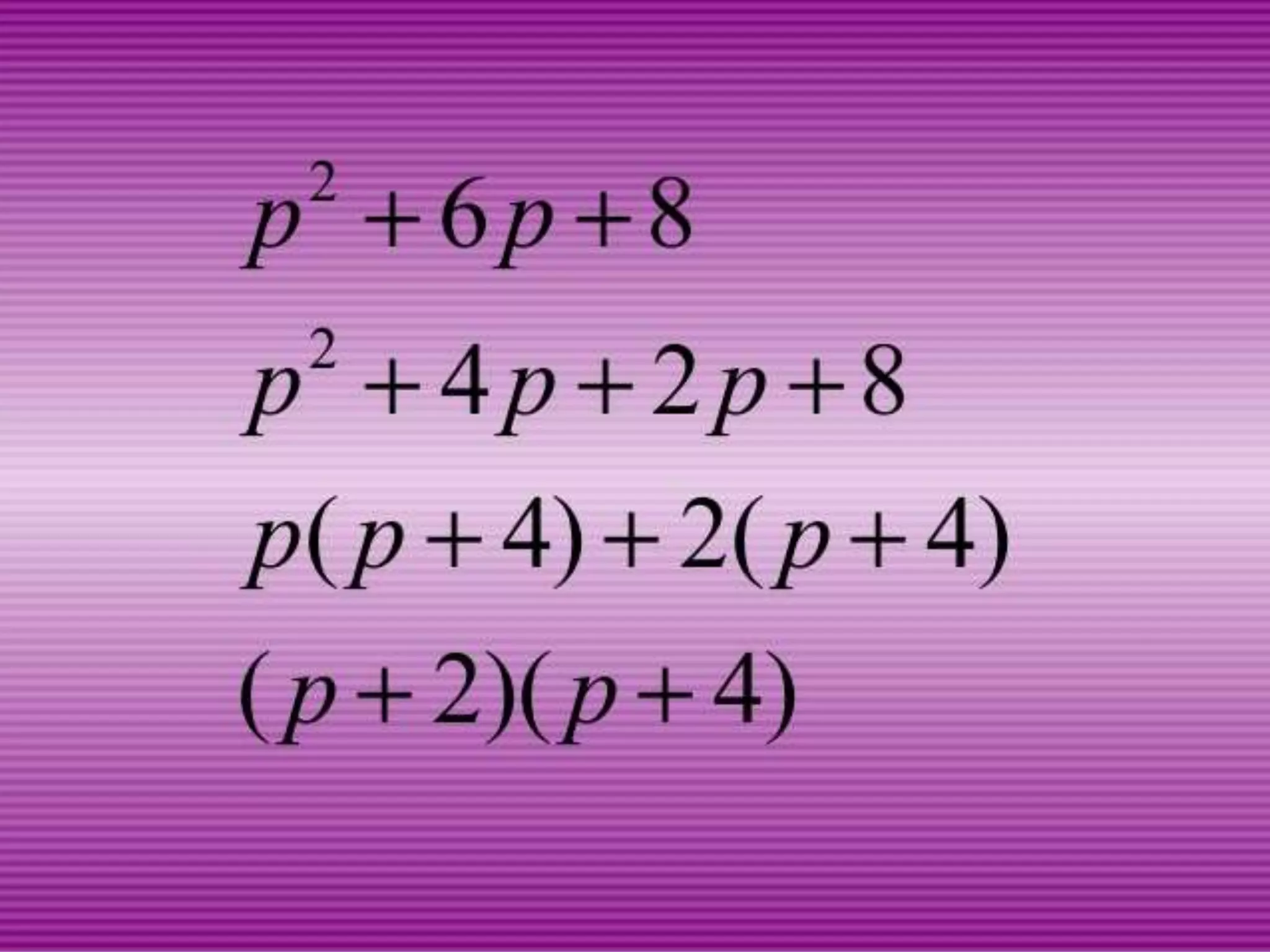 factorisation maths PPT by kanishk schdeva class 8th 
