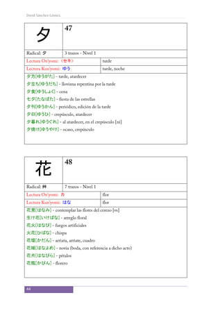 Kanji El Sistema Ideografico Japones