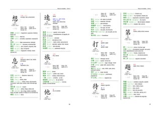 libro de kanjis de los niveles N5 a N1 con radicales | PDF
