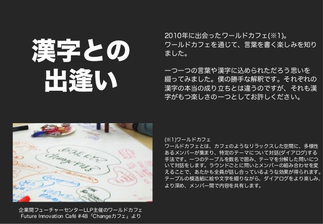 感じた漢字100語 Sample 感じた漢字100語 Sample