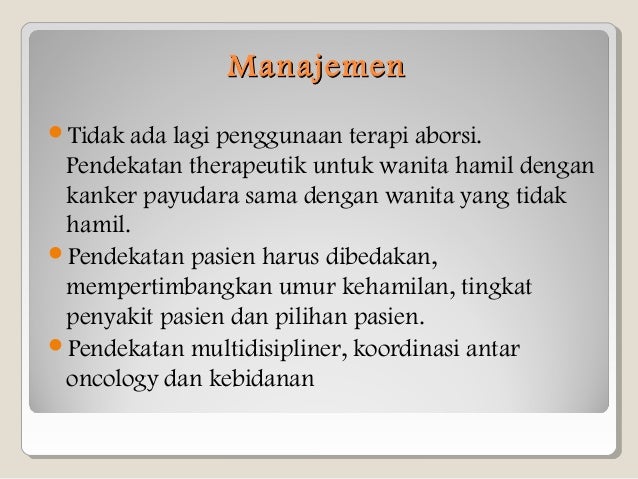 Carcinoma payudara pd kehamilan ppt