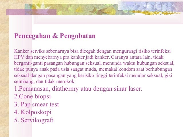 Kanker serviks by dr.Trifena RAFA, klinik kecantikan Bandung