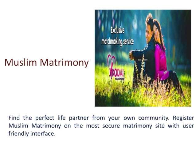 Mudaliyar Matrimony PPT