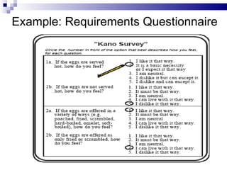 Example: Requirements Questionnaire 