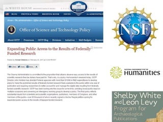 Publishing and Pushing Linked Open Data