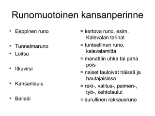 Kansanperinne | PPT
