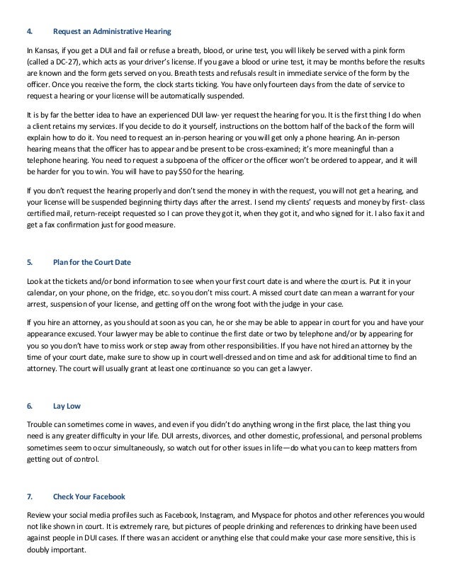 Kansas City Dui Lawyer