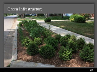 Green Infrastructure




                Water Services Department   22
 