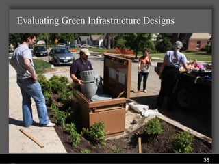 Evaluating Green Infrastructure Designs




                Water Services Department
                                            38
 