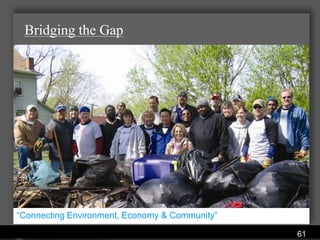 Bridging the Gap




“Connecting Environment, Economy & Community”
                       Water Services Department
                                                   61
 