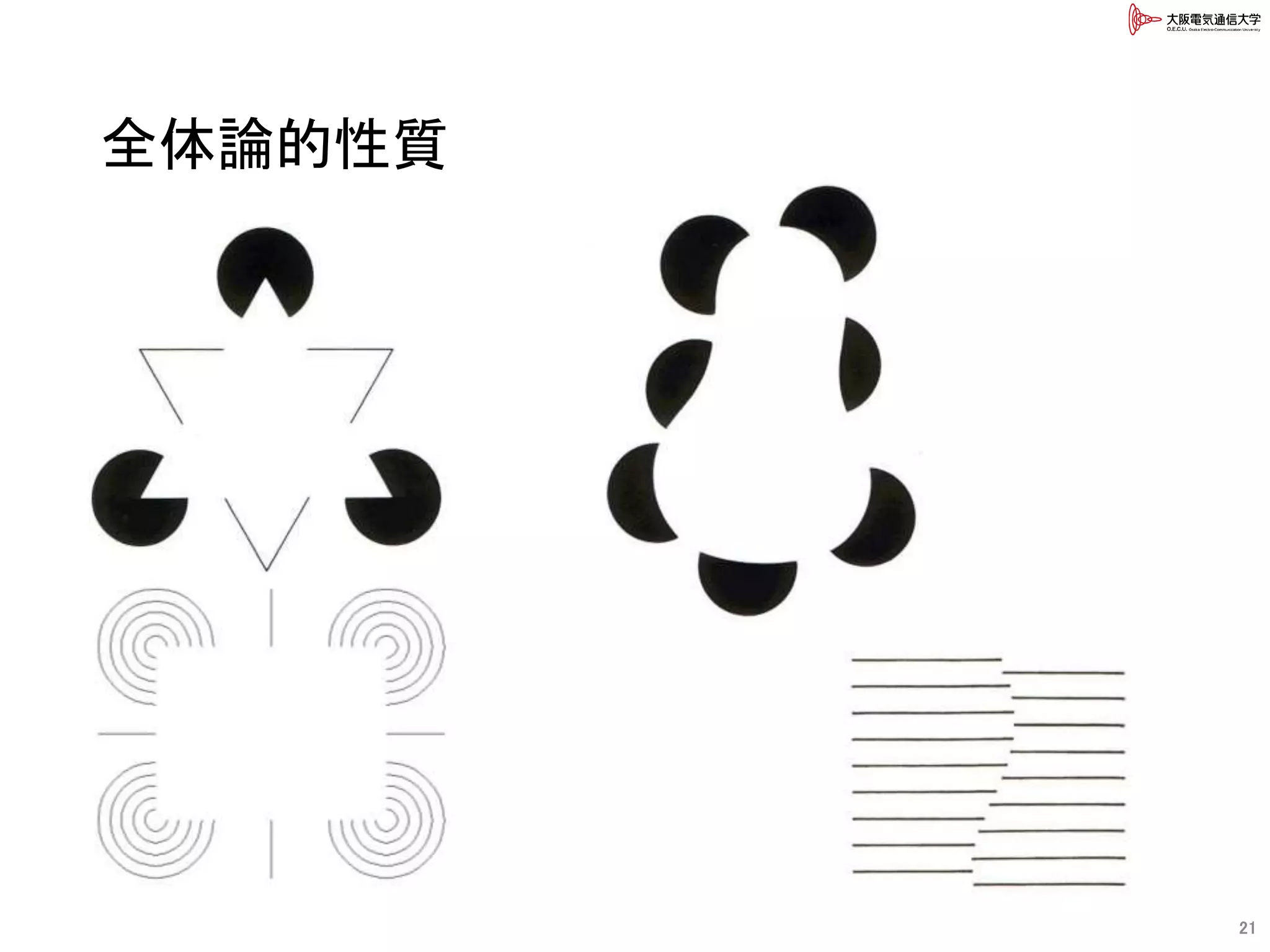 全体論的性質
21
 