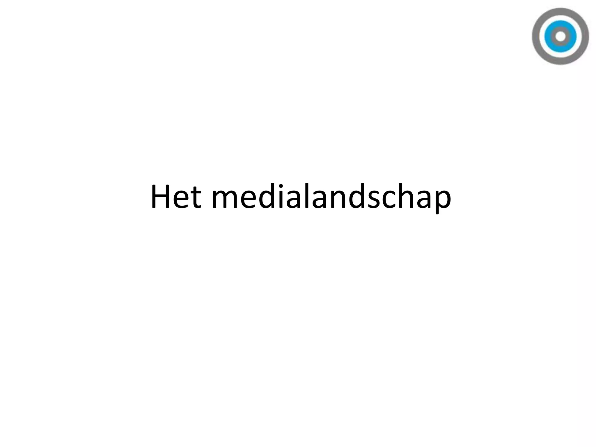 Het medialandschap