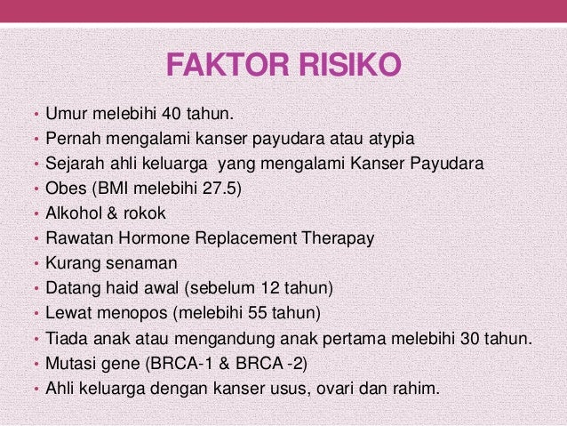 Gambar Kanser Payudara Kanser Payudara
