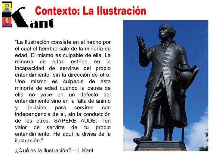 Kant y la Ilustración