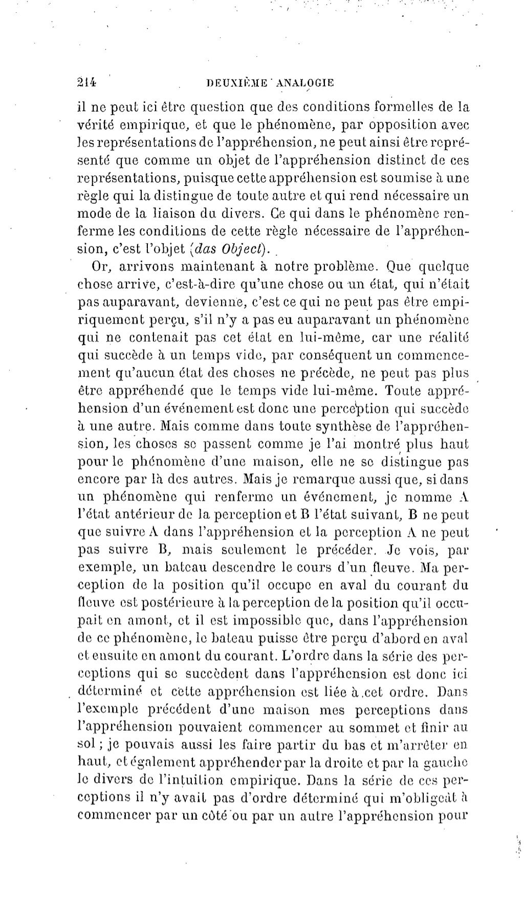 Kant critique de la raison pure
