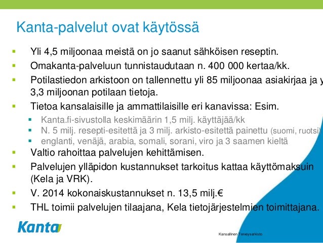Kanta Palvelut