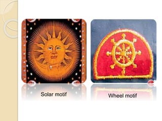 Solar motif Wheel motif
 