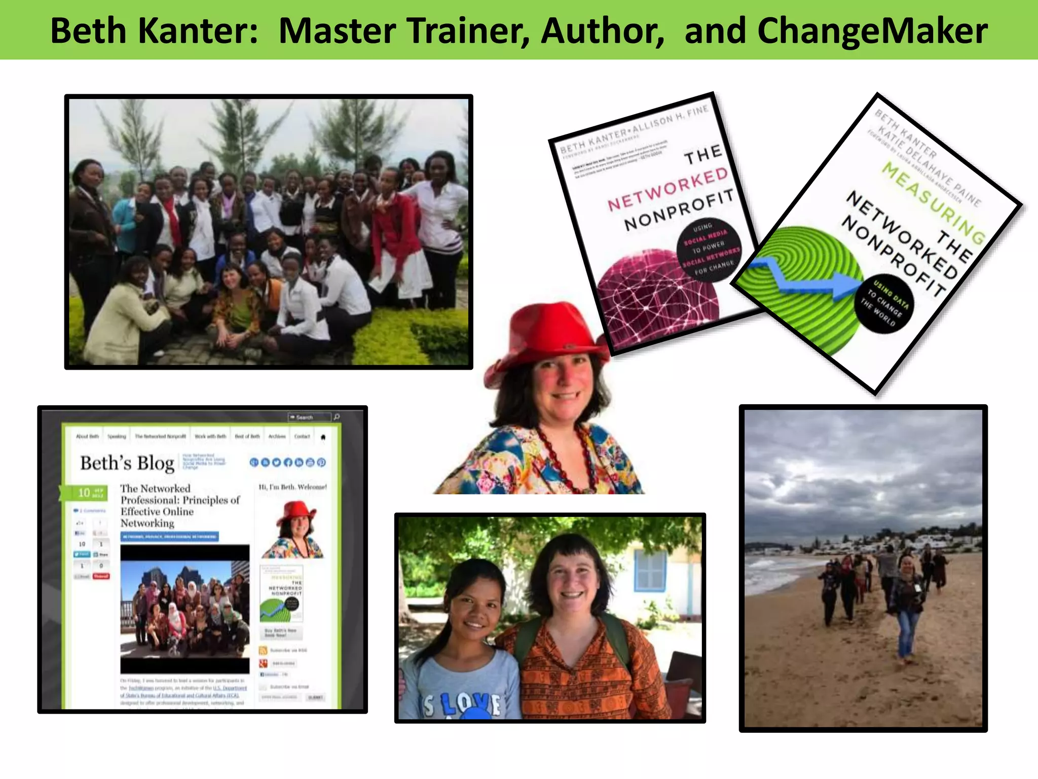 Beth Kanter: Master Trainer, Author, and ChangeMaker
 