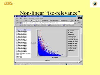 Non-linear “iso-relevance” 