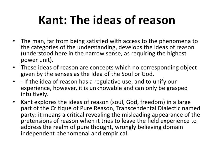 Kant philosophy