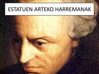ESTATUEN ARTEKO HARREMANAK
 