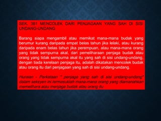 Kanun Keseksaan(Akta 574)