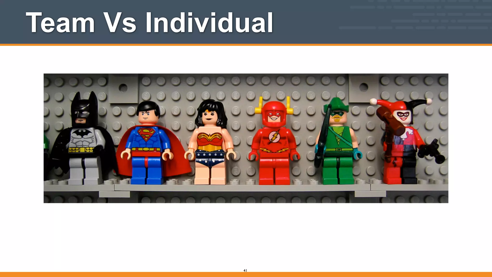 Team Vs Individual
41
 