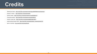 Credits
• Washing the dishes - https://www.flickr.com/photos/mulazimoglu/3863835843/in/photostream/
• Kanban (im Team) - https://www.flickr.com/photos/otacke/
• Kanban avatars - https://www.flickr.com/photos/ninetomorrows/6925604157
• Productivity kanban - https://www.flickr.com/photos/orcmid/3879259373
• Kanban a week later - https://www.flickr.com/photos/alq666/3388196910
• explicit policies kanban board - https://www.flickr.com/photos/dexter_mixwith/6353937575
• team vs individual - http://www.flickr.com/photos/levork
!
!
!
!
119
 