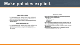 Make policies explicit.
81
 